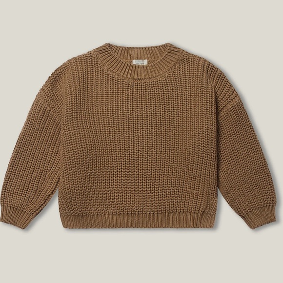 The Simple Folk Hand Made Organic Cotton Chunky Sweater